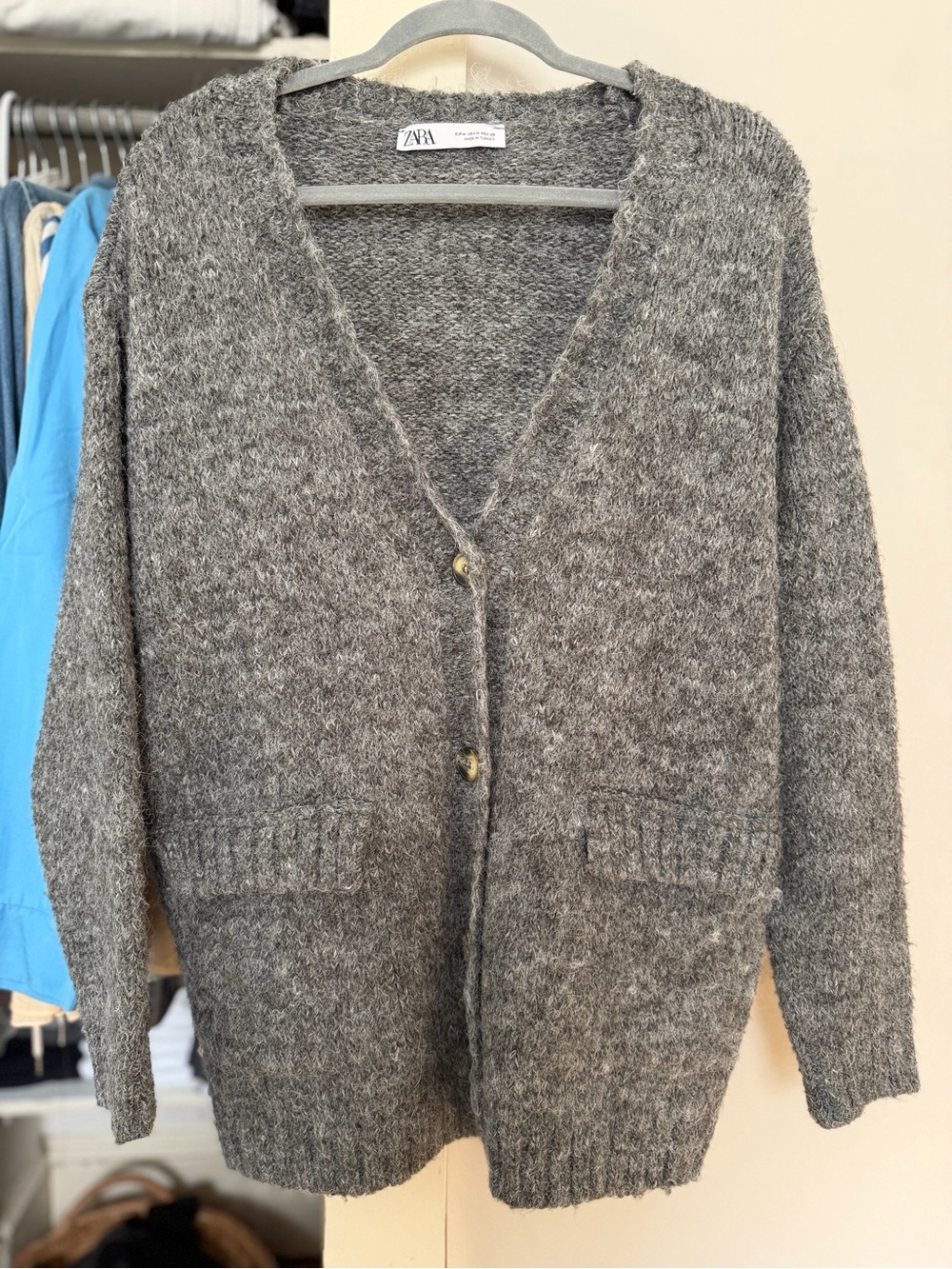 Zara Cardigan with pockets.